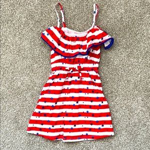 Red, White & Blue Girls dress